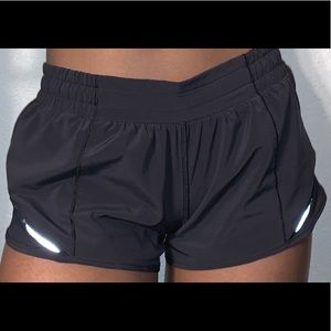 Black Mesh LULULEMON Shorts
